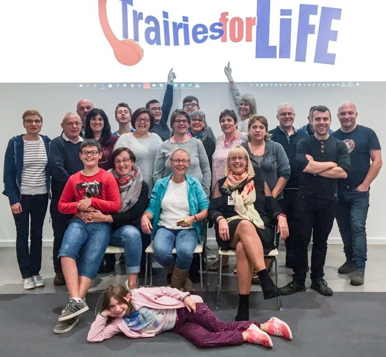 Equipe des bénévoles de Trairies For LIFE 2019
